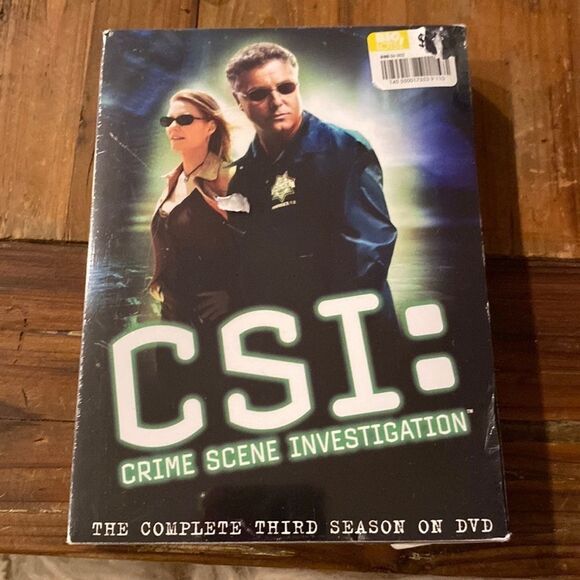 DVD Season 3 CSI Crime Scene Investigation the Complete Third Season NEW - Picture 3 of 9